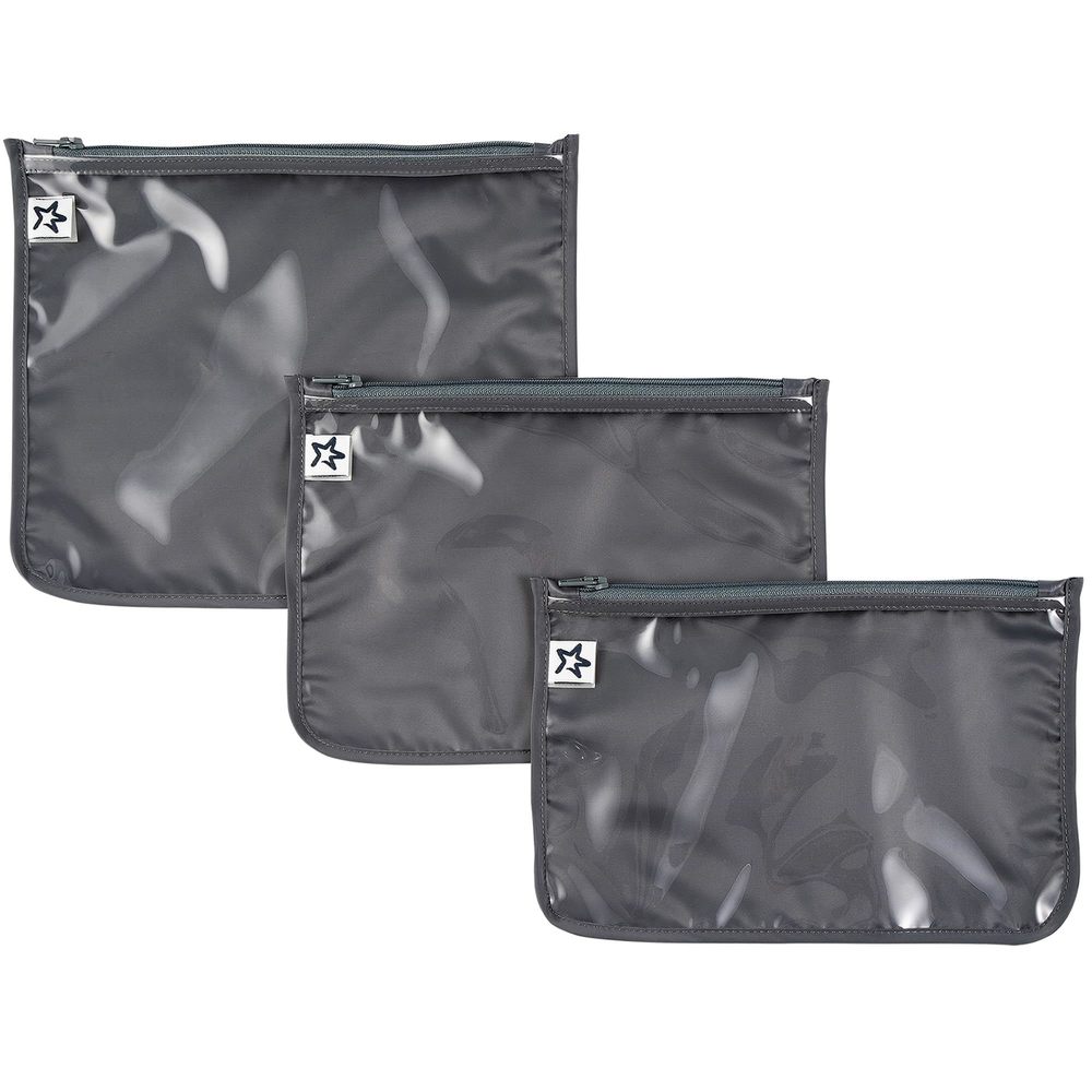 Mess-proof Travel Bags, Airline Compliant, Zipper Closure, Clear Front Pouch,☺️